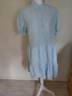 Loavies lichtblauwe broderie jurk maat L, Blauw, Maat 42/44 (L), Ophalen of Verzenden, Boven de knie