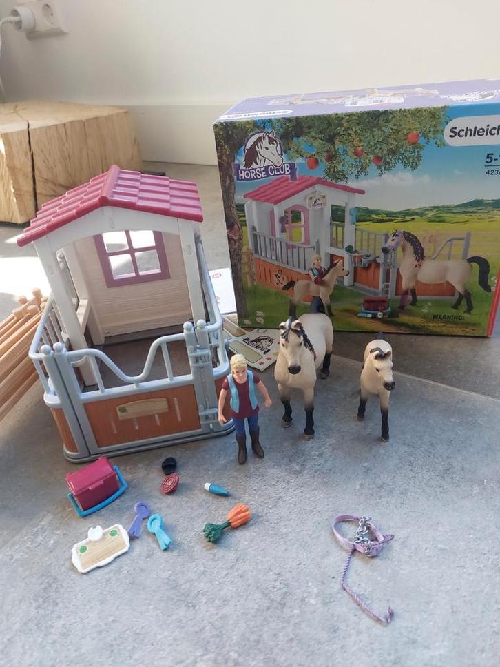 Schleich paardenbox, Verzamelen, Speelgoed, Zo goed als nieuw, Ophalen of Verzenden
