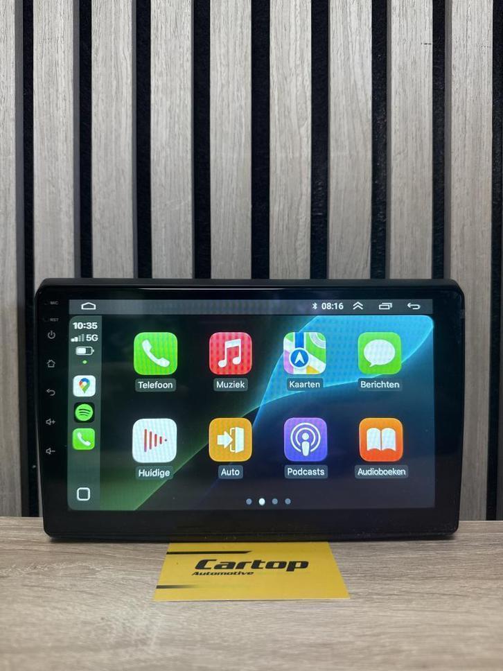 Fiat Bravo Android Navigatie 9 Inch CarPlay 2006-2017, Auto diversen, Autoradio's, Zo goed als nieuw, Ophalen of Verzenden