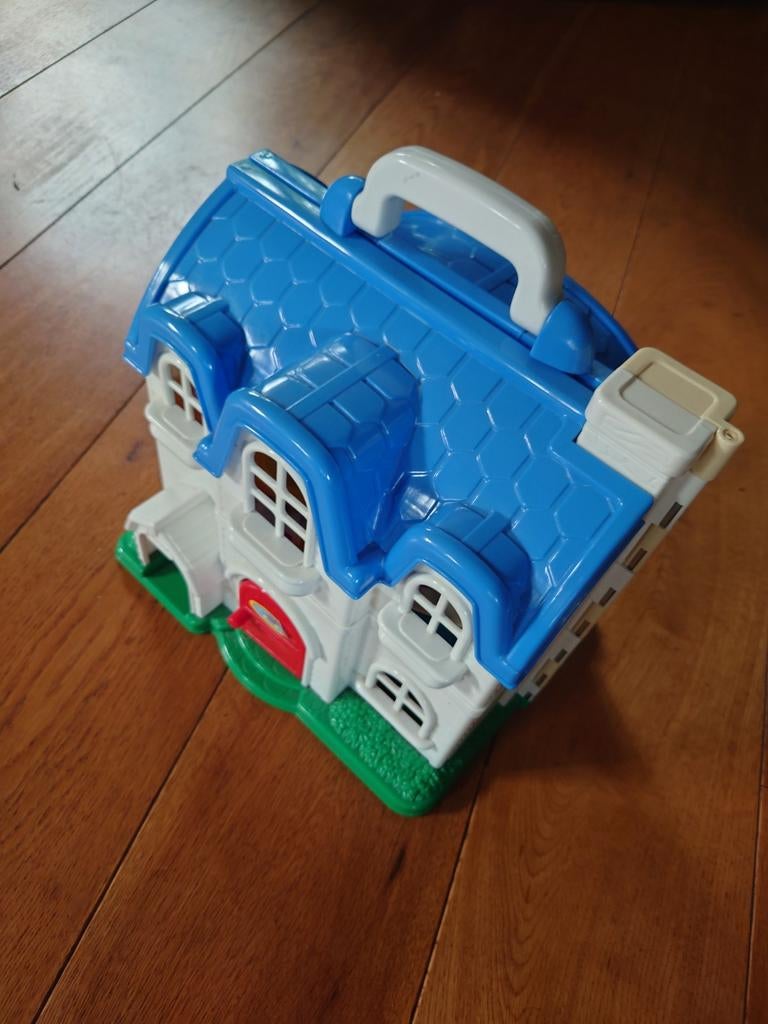 Vintage speelgoed; Redbox Poppenhuis jaren 90, nette staat, Ophalen of Verzenden, Zo goed als nieuw, Poppenhuis