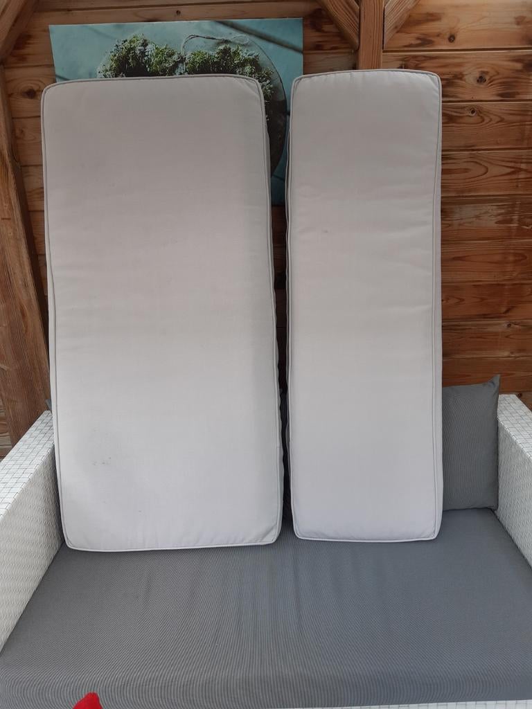 Loungebank kussens., Tuin en Terras, Tuinsets en Loungesets, Ophalen, Gebruikt