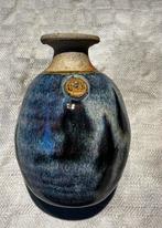Vintage studio keramiek vaasje – blauw/paarse glazuur, Antiek en Kunst, Antiek | Keramiek en Aardewerk, Ophalen of Verzenden