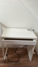 Ikea Micke bureau 73/50 cm, Ophalen, Gebruikt, IKEA, Wit
