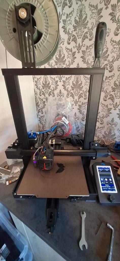 Ender 3 V2 NEO met upgrades, Hobby en Vrije tijd, Overige Hobby en Vrije tijd, Zo goed als nieuw, Ophalen
