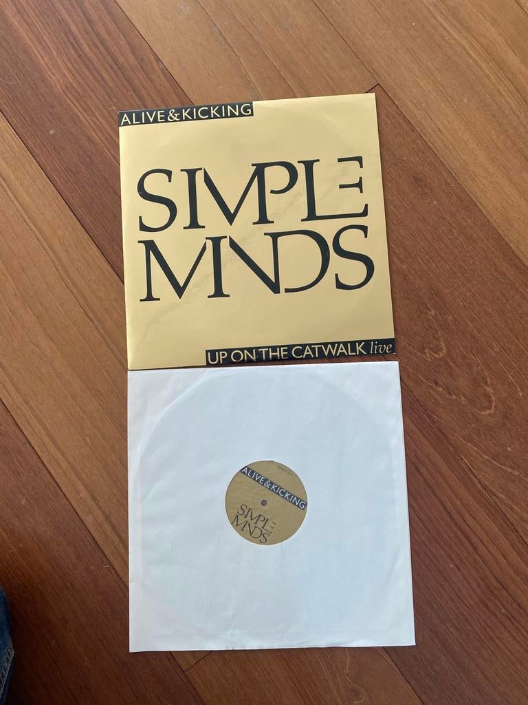 Simple Minds ( mirror gold ), Cd's en Dvd's, Vinyl | Rock, Ophalen of Verzenden, Zo goed als nieuw, 12 inch, Poprock