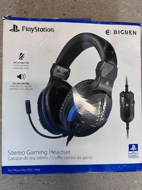 Big Ben playstation PS5 P4 headset, Big Ben, Verzenden, Nieuw, Over-ear