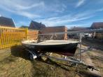 Polyester zeilboot met trailer, Watersport en Boten, Minder dan 15 m², Overige typen, Ophalen of Verzenden, Zo goed als nieuw