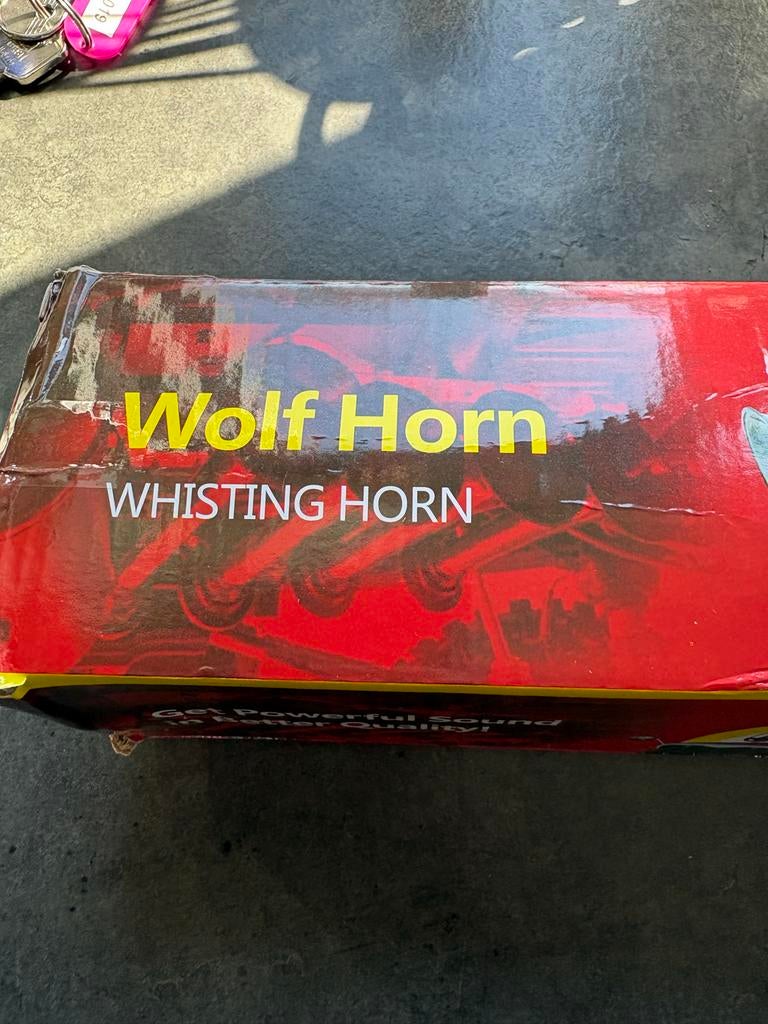 Wolf Horn Toeter - Krachtig Geluid voor Auto/Truck, Ophalen of Verzenden, Nieuw, Universele onderdelen