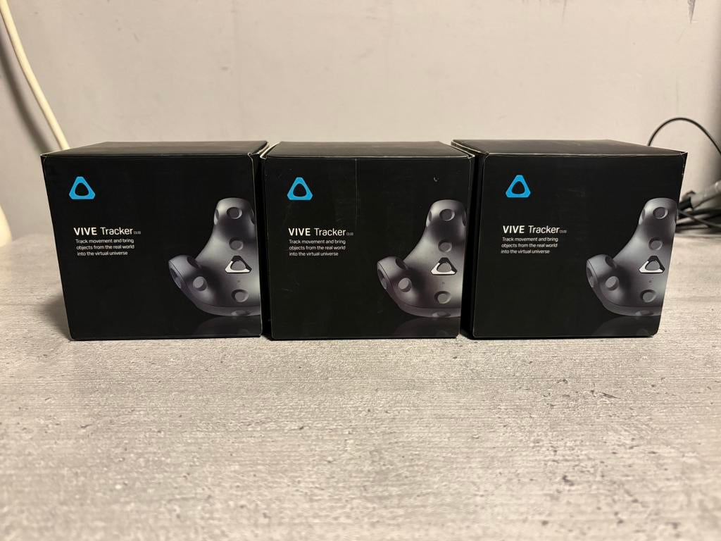 HTC Vive trackers 3.0 3 stuks, Spelcomputers en Games, Virtual Reality, Ophalen, Zo goed als nieuw, VR-bril, Pc