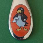 MESJE MET PINGUÏN OBER*BSF KINDER MES, Huis en Inrichting, Keuken | Bestek, Verzenden, Gebruikt, Rvs of Chroom, Los bestek