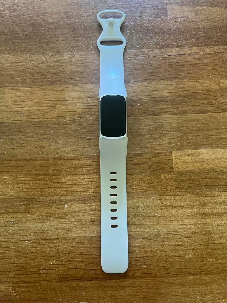 Fitbit Charge 5 - Fitness activity Tracker, Sieraden, Tassen en Uiterlijk, Activity trackers, Wit, Ophalen of Verzenden, Zo goed als nieuw