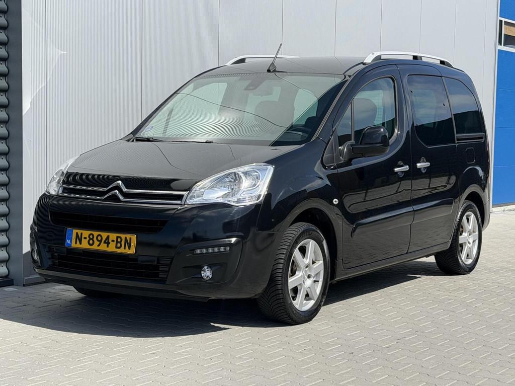 Citroen Berlingo XL 1.2 PureTech Live 5 persoons | Airco |, Auto's, Voorwielaandrijving, Gebruikt, 1199 cc, Zwart