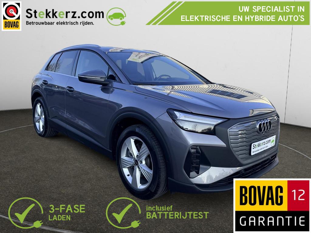 Audi Q4 e-tron 40 Advanced edition 77 kWh | All-in prijs inc, Auto's, Audi, 12 maanden, Gebruikt, Zwart, 511 km