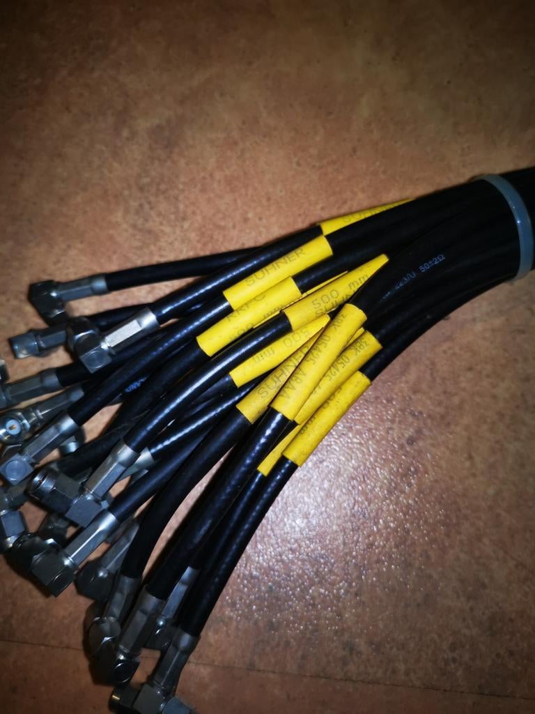 SMA Kabel 300mm 500mm zilver coax, Ophalen of Verzenden