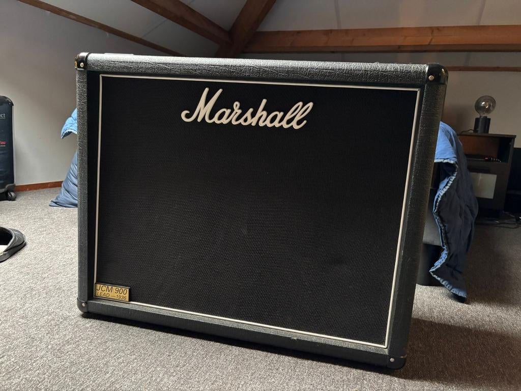 Marshall JCM 900 1936 2x12 Gitaarcabinet, Ophalen, Gebruikt, 100 watt of meer
