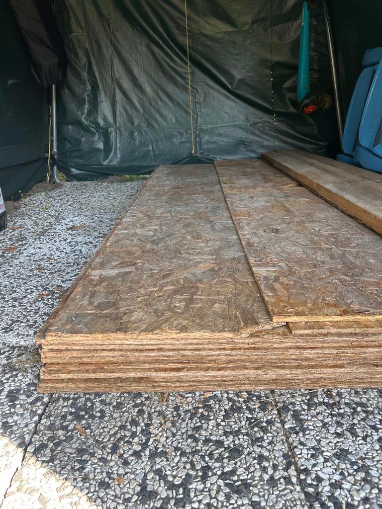 Gratis af te halen: OSB platen, Ophalen, Gebruikt, Hout