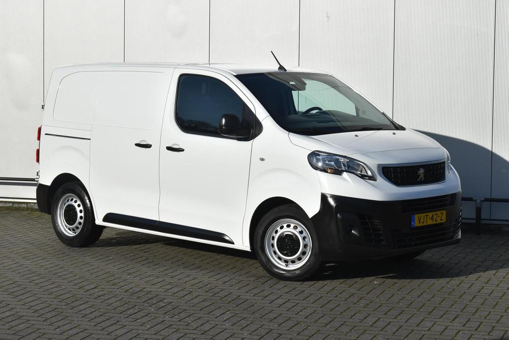 Peugeot Expert 1.5 BlueHDI Airco Cruise 3 Sits PDC Euro6 NAP, Auto's, 4 cilinders, Leder en Stof, Wit, Bedrijf