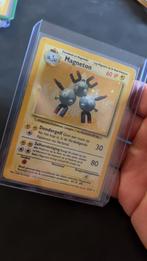 Magneton holo base 9/102 pokemon kaart 1995 vintage, Ophalen of Verzenden, Zo goed als nieuw, Meerdere kaarten