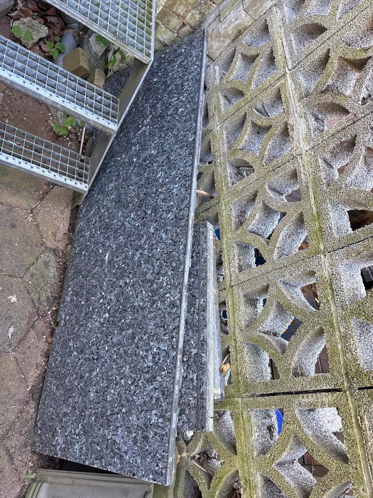 Granieten keukenblad  Gratis ophalen, Ophalen, Steen/keramiek, Grijs, Overige typen