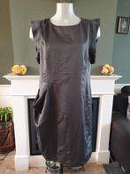 S'Nob Snob mooi bruin grijze jurk mt 42 L, Kleding | Dames, Bruin, Verzenden, Maat 42/44 (L), Zo goed als nieuw