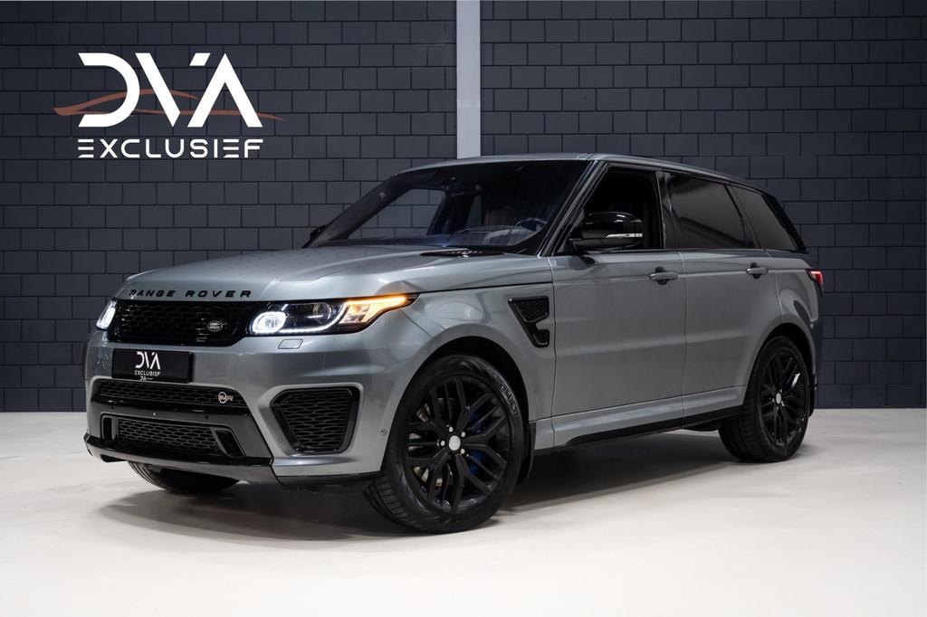 Land Rover Range Rover Sport 5.0 V8 Supercharged SVR, Automaat, Gebruikt, 3000 kg, Leder