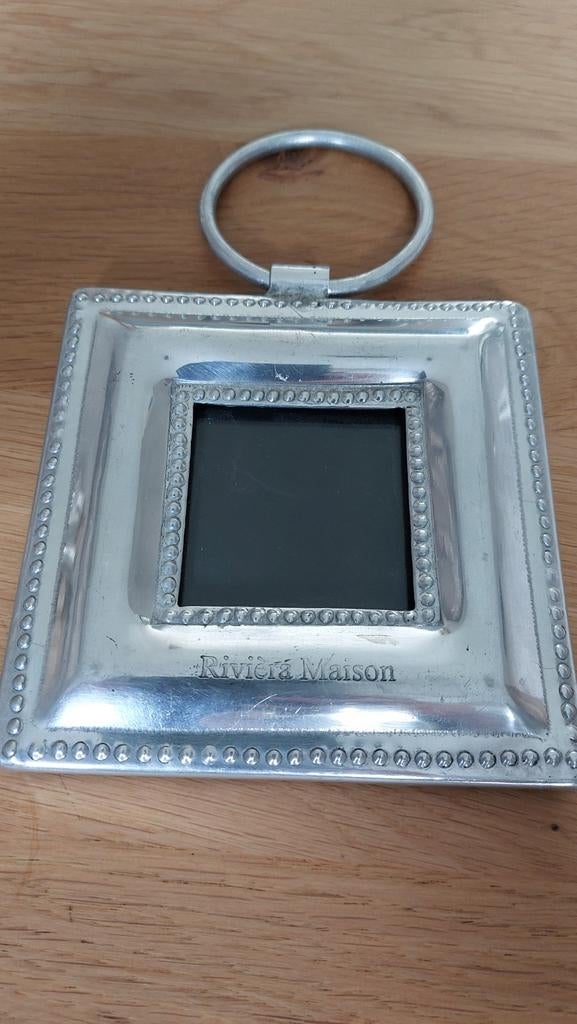 Riviera Maison Fotolijstje  10x10 cm.Metaal, Ophalen, Minder dan 50 cm, Gebruikt, Metaal of Aluminium