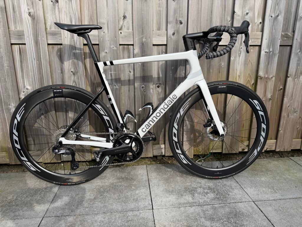 Cannondale SuperSix EVO Carbon Ultegra Di2 12-speed maat 58, 28 inch, Carbon, Heren, Zo goed als nieuw