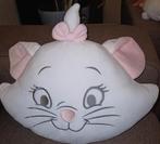 Disney, marie gezicht, aristokatten kussen., Ophalen of Verzenden, Overige figuren, Zo goed als nieuw, Knuffel