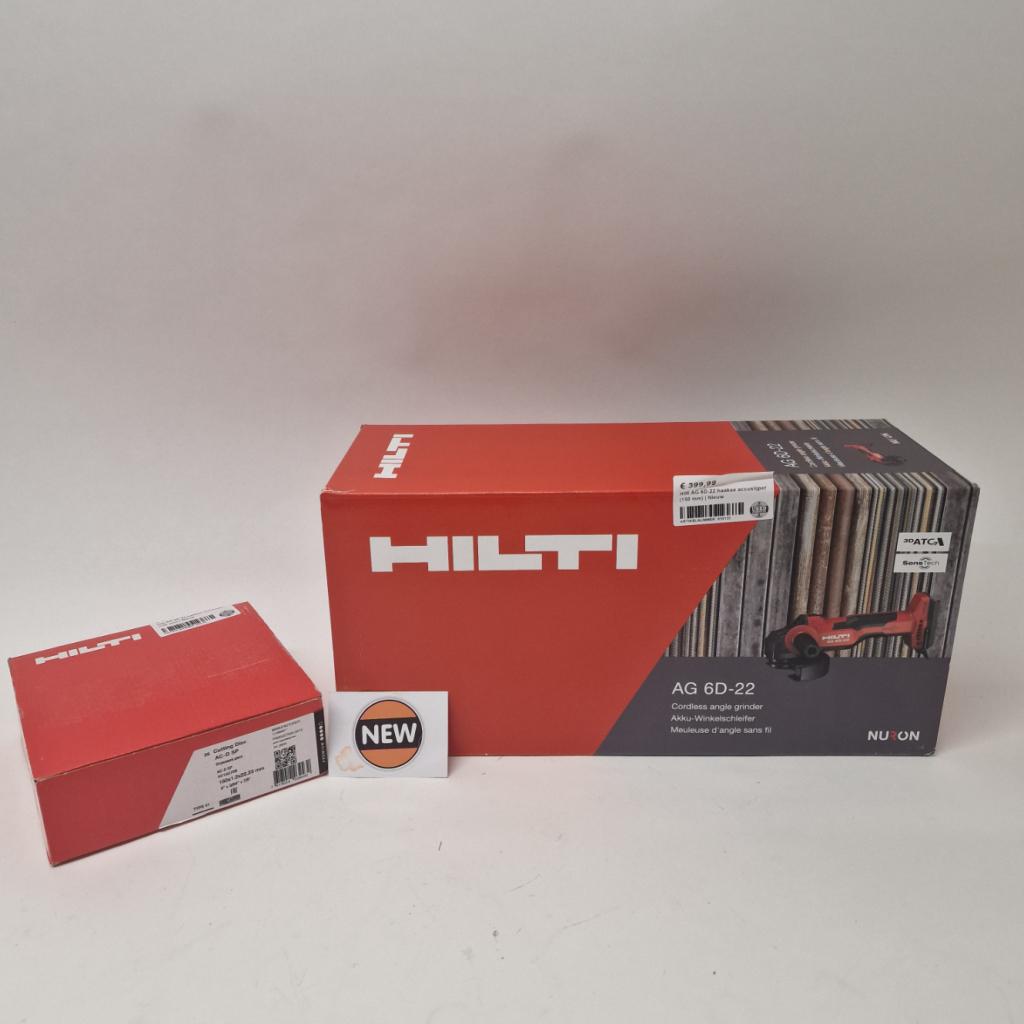 Hilti AG 6D-22 haakse accuslijper (150 mm) | Nieuw, Hilti, Nieuw, Support@hilti.com, Hilti Corporation, Feldkircher Strasse 100, 
9494 Schaan
Liechtenstein