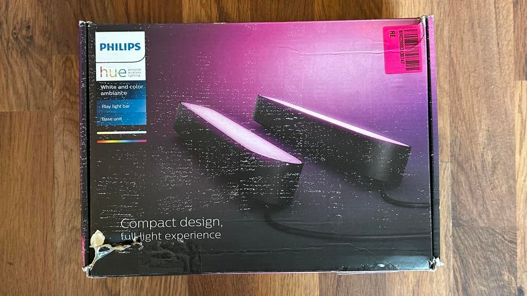 Philips hue play, Gebruikt, Minder dan 30 watt, Overige typen, Overige fittingen