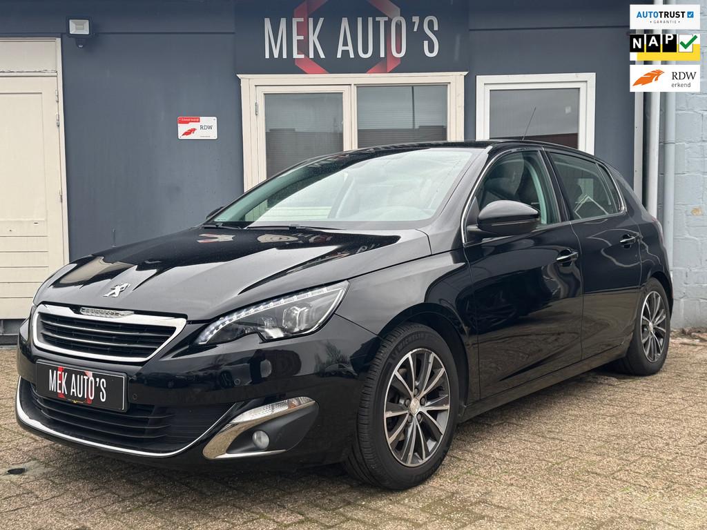 Peugeot 308 1.6 THP Première|Pano|Leer|Trekhaak|Cruise|Keyl, Euro 5, 125 pk, Gebruikt, Beige