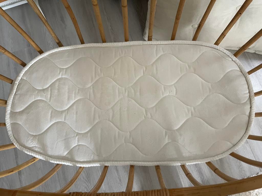 Rotan wiegje, Kinderen en Baby's, Babywiegjes en Ledikanten, Ophalen, Gebruikt, Wieg