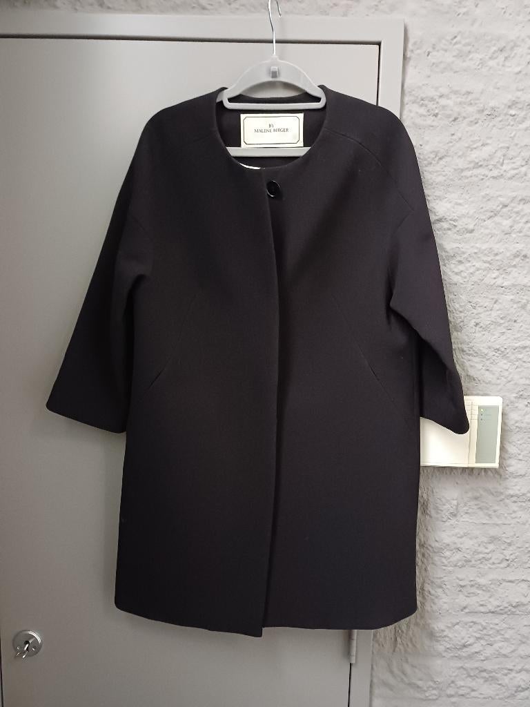 MALENE BIRGER JAS ZWART MT S   I.Z.G.ST. (ZIE FOTO'S), Kleding | Dames, Overige kleuren, Ophalen of Verzenden, Zo goed als nieuw