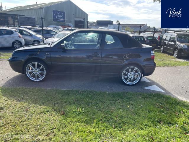 Volkswagen Golf Cabrio 1.8 Trendline, Auto's, Volkswagen, Gebruikt, 4 cilinders, 4 stoelen, Zwart