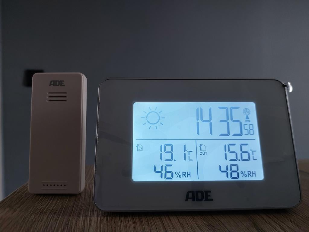 ADE Weerstation - Wit, Audio, Tv en Foto, Weerstations en Barometers, Ophalen of Verzenden, Nieuw, Weerstation