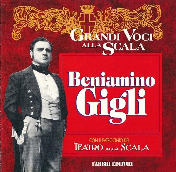Beniamino Gigli-  Grand Voci Alla Scala CD, Ophalen of Verzenden, Barok, Gebruikt, Overige typen