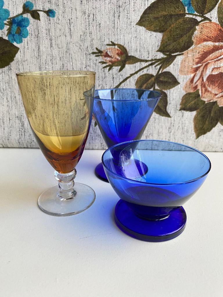 Carnaval glas, Max Verboeket Kristal unie, K1, K8 glazen, Ophalen of Verzenden