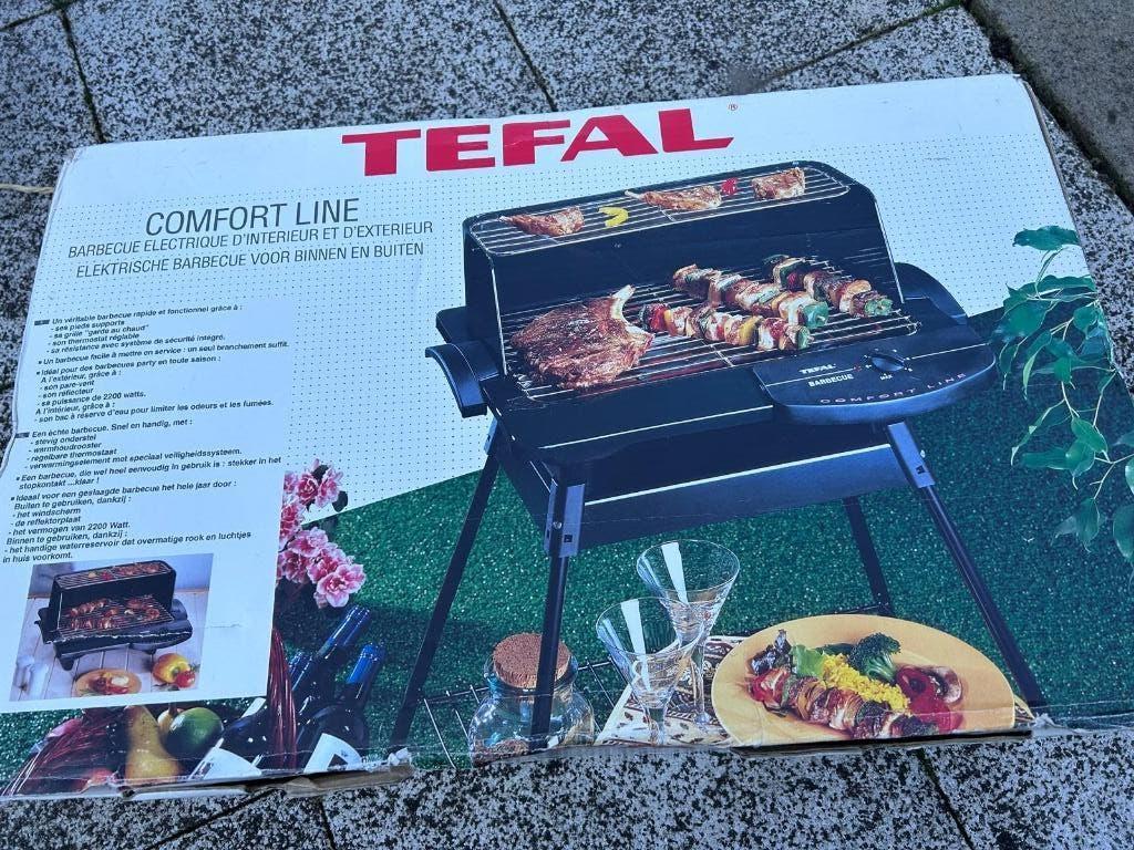 Tefal comfort Line electrisch BBQ (gebruikt), Ophalen, Gebruikt