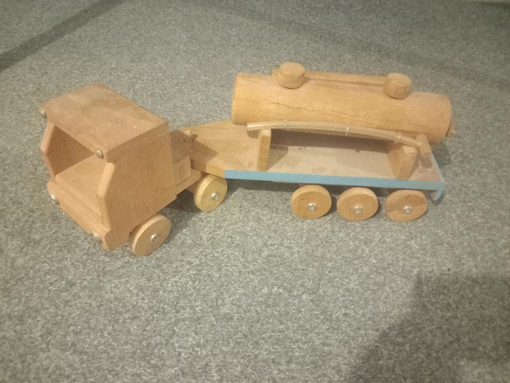 Houten Speelgoed, Kinderen en Baby's, Speelgoed | Houten speelgoed, Ophalen of Verzenden, Zo goed als nieuw, Duw- of Trekspeelgoed