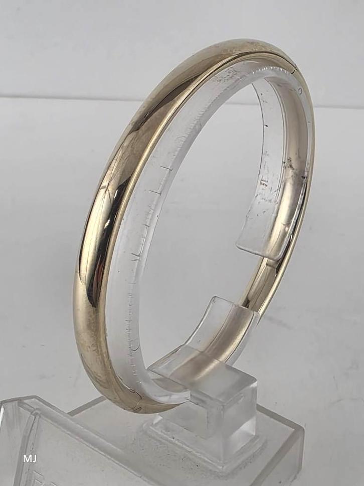 Gouden slavenarmband                                     G64, Sieraden, Tassen en Uiterlijk, Armbanden, Gebruikt, Goud, Goud, Ophalen of Verzenden