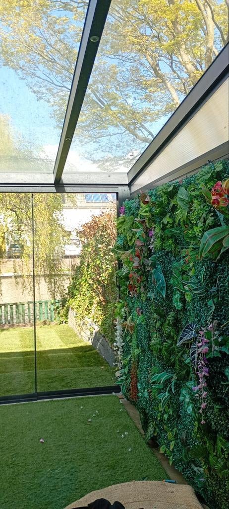 Kunstplant wandpanelen decoratie, Huis en Inrichting, Woonaccessoires | Kunstplanten en Kunstbloemen, Ophalen