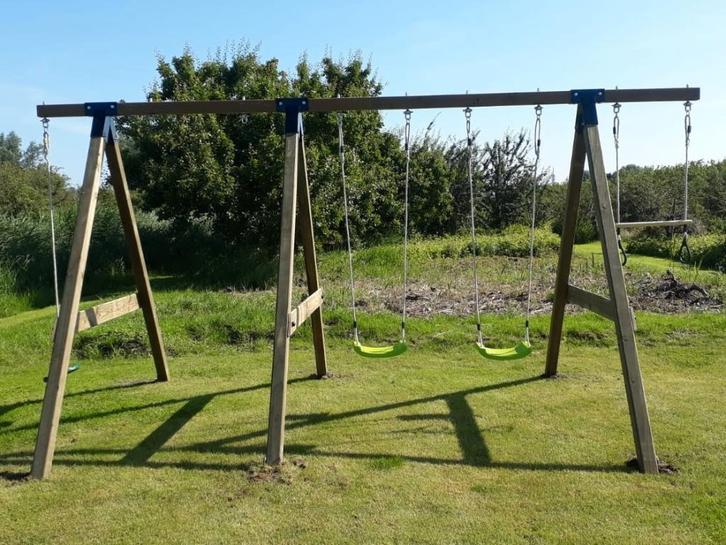 HOUTEN SCHOMMEL diverse modellen afhalen of laten leveren, Kinderen en Baby's, Speelgoed | Buiten | Speeltoestellen, Nieuw, Schommel