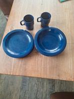 Camping borden en bekers, Ophalen of Verzenden