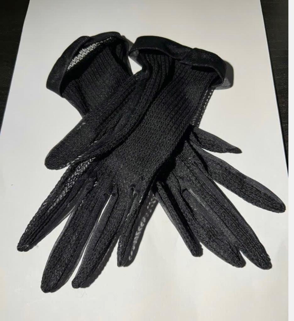 Antieke Zwarte Handschoentjes - Stijlvol, Ophalen of Verzenden, Zo goed als nieuw, X, Sjaal