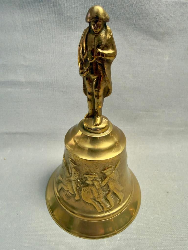 Messing bel Napoleon - #Napoleon #Messing, Antiek en Kunst, Antiek | Koper en Brons, Ophalen of Verzenden, Koper