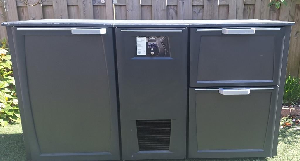 Gamko Flexbar Koeling – Professionele Horeca Koelkast, Ophalen, Zo goed als nieuw, Meerdere deuren, Minder dan 100 cm