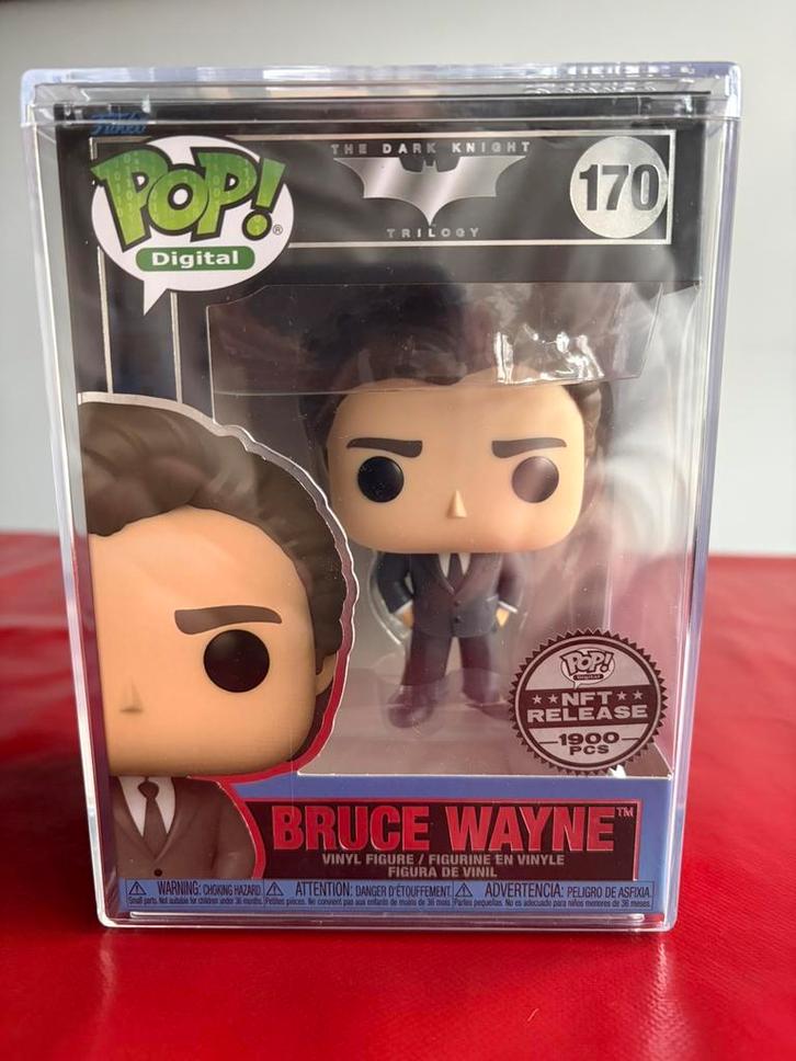 Funko NFT Digital Bruce Wayne mint 1900 pcs #170 Batman, Verzamelen, Poppetjes en Figuurtjes, Nieuw, Ophalen of Verzenden