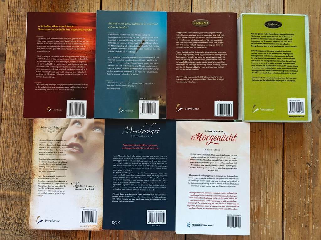 7 Boeken van Deborah Raney., Boeken, Ophalen of Verzenden