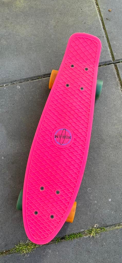 Skateboard, merk Nijdam, Sport en Fitness, Skateboarden, Ophalen of Verzenden, Zo goed als nieuw, Skateboard