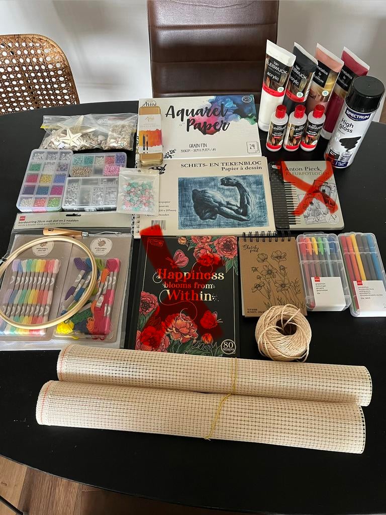 Diverse knutselspullen, Ophalen, Zo goed als nieuw